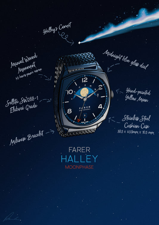 Farer Halley Illustrative Print